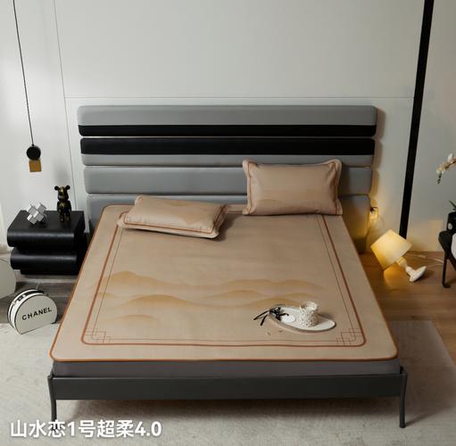 品如新中式4.0整张头层皮牛皮席凉席山水恋详情1